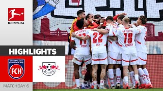 Openda-Hit Makes The Difference | 1. FC Heidenheim 1846 — RB Leipzig 0-1 | Highlights | MD 6