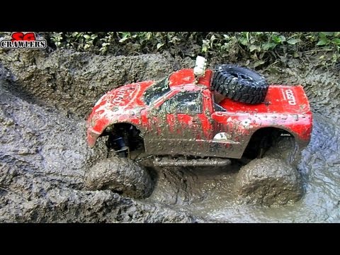 rc car mudding videos