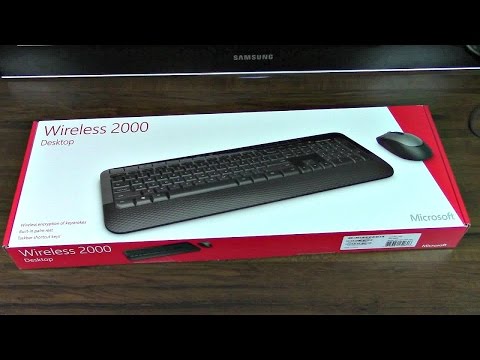 video Microsoft Wireless Desktop 2000