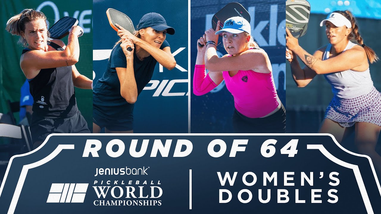 Castillo/Erokhina v Phillips/Donahue at the Jenius Bank Pickleball World Championships