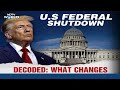 US Govt Shutdown News: US Government Shuts Down under Trump; What Happens in a Govt Shutdown in US?