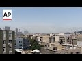 Smoke rising in northern Tehran following new strikes by Israel