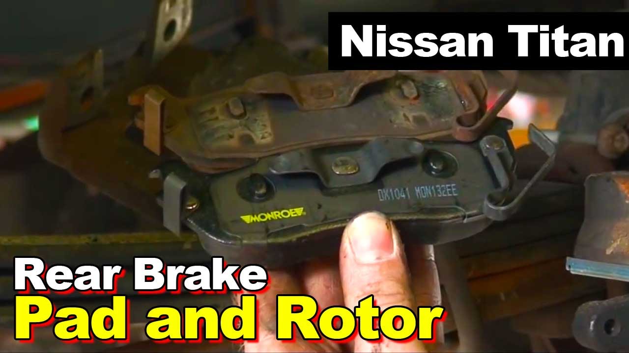 Replacing brake rotors on nissan titan #6