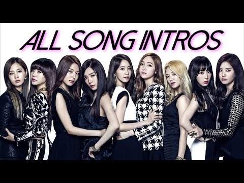 All SNSD Song Intros