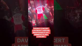 Davido concert was a 10/10 #minneapolis #minnesota #davido concert #2025 #LIB#weekend #liberia