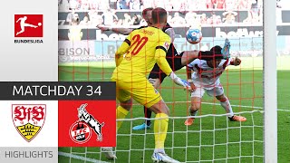 VfB Stuttgart — 1. FC Köln 2-1 | Highlights | Matchday 34 – Bundesliga 2021/22