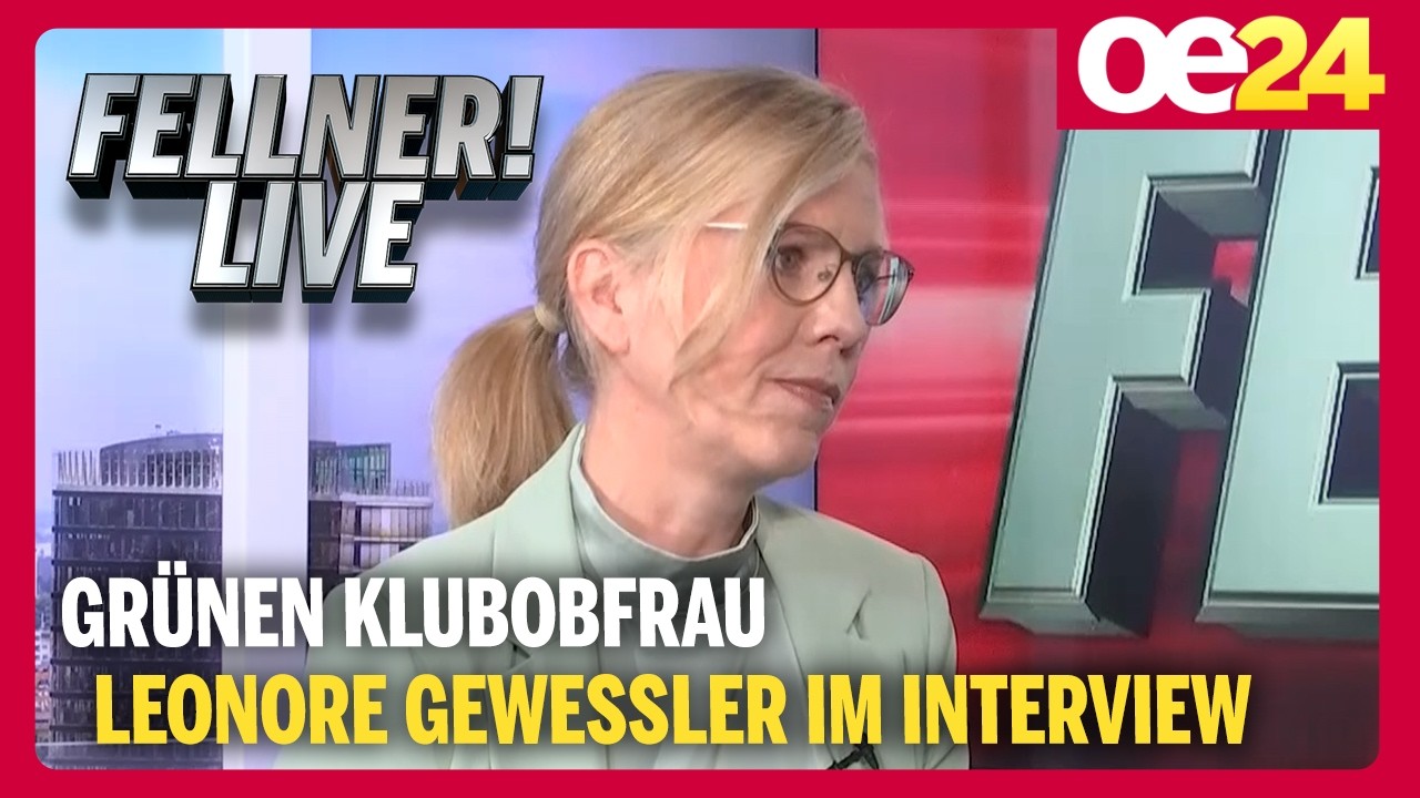 Grünen Klubobfrau Leonore Gewessler im Interview | FELLNER! LIVE