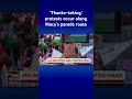 WATCH: Pro-Palestinian demonstrators try to disrupt Thanksgiving Day Parade #shorts  - 00:43 min - News - Video