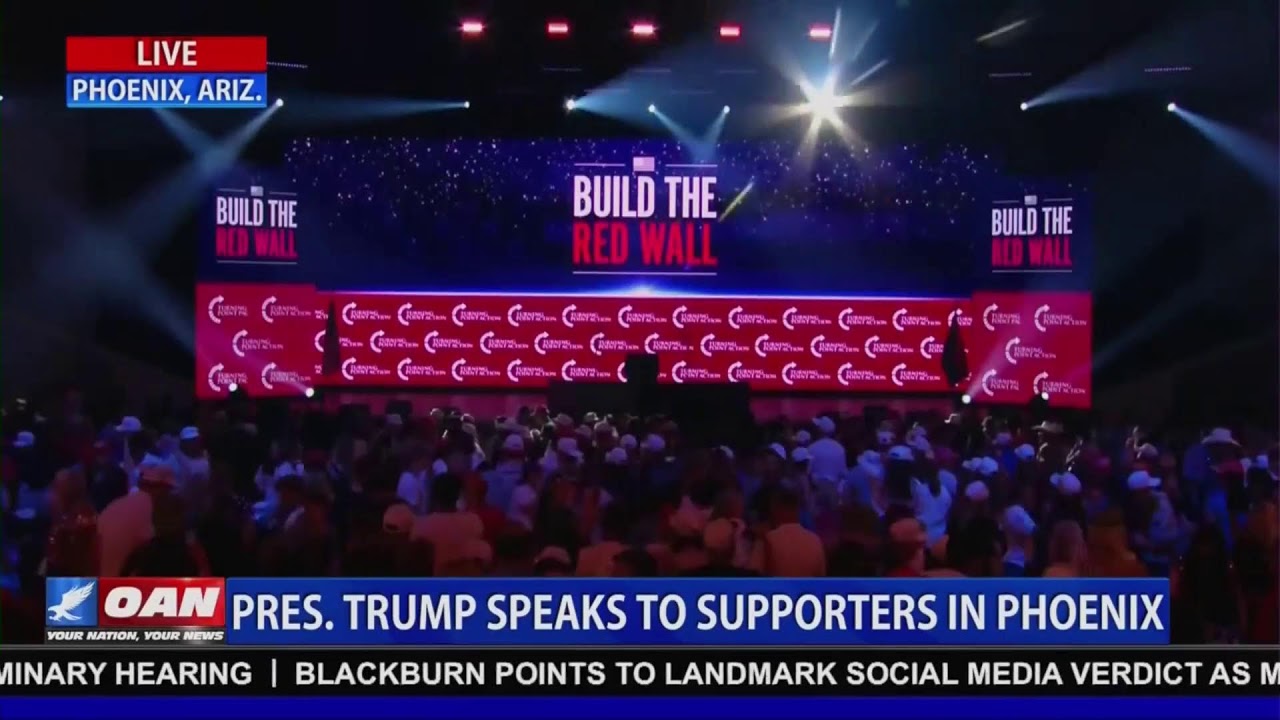 LIVE: TPUSA's Build the Red Wall Event