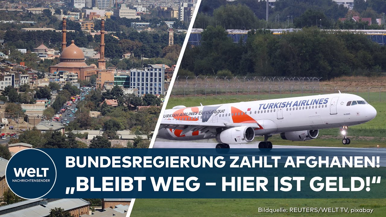 MIGRATION: Politik am Limit! Afghanen bekommen einen Flug nach Deutschland oder Geld!