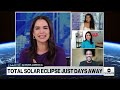Eclipse 2024: forecast, travel and what to expect from the historic astronomical event  - 06:19 min - News - Video
