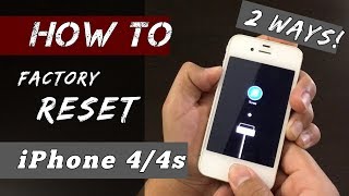 HOW to Hard Reset iPhone 4/4S [Works in 2021]