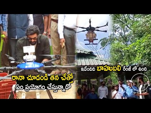 Hyd: Actor Rana Daggubati kick-starts Hara Bhara campaign Hyd: Actor Rana Daggubati kick-starts Hara Bhara campaign