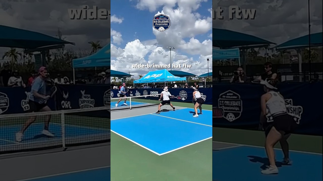 Fresno State University Mixed Doubles Gets It Done ✔️