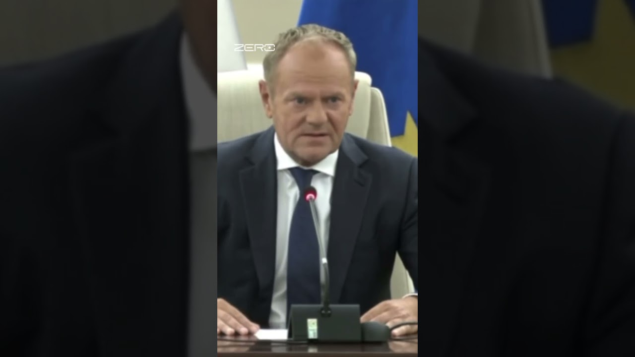 TUSK O SYTUACJI W POLSCE PO ZESTRZELENIU DRONÓW