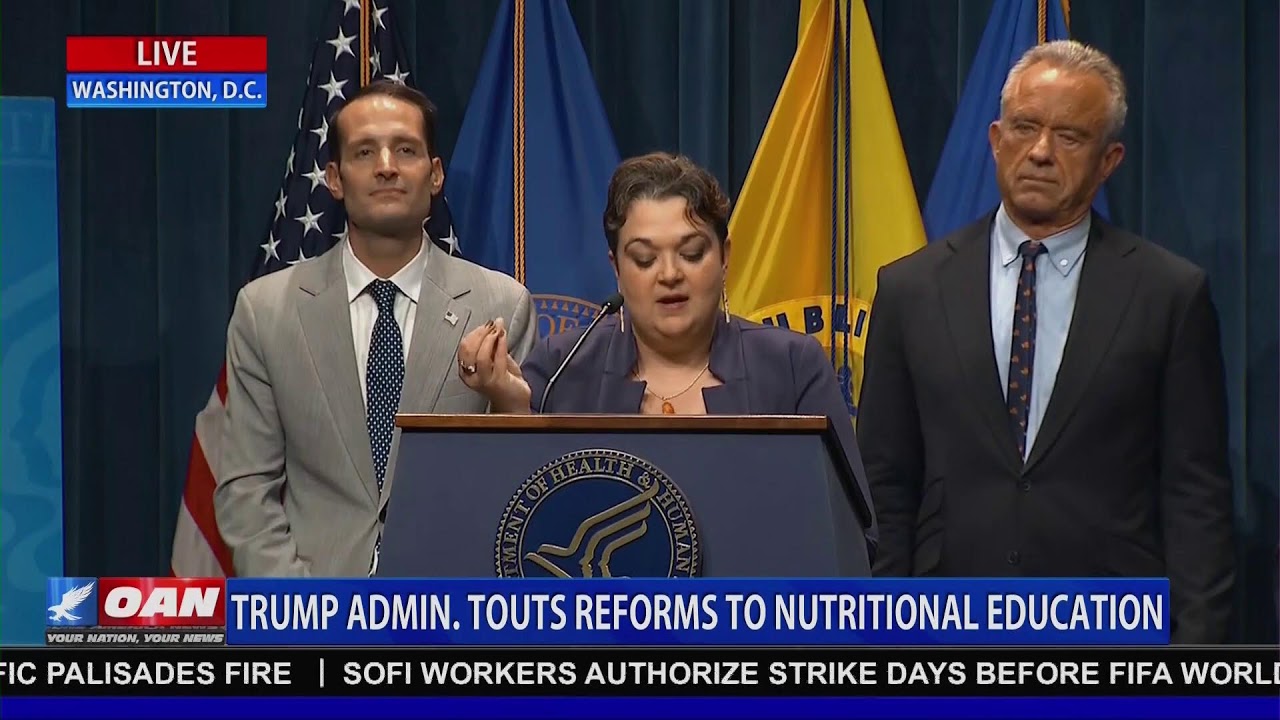 LIVE: SEC. KENNEDY & DR.OZ MAKES AN ANNOUNCEMENT ON NEUTRITIONAL EDUCATION