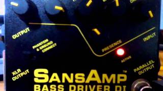 11:11 Repeat youtube video Sansamp Bass Driver DI Demo