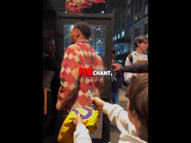 Pourquoi Russel n'a pas voulu signer le maillot 🤯 #nba #basket #westbrook