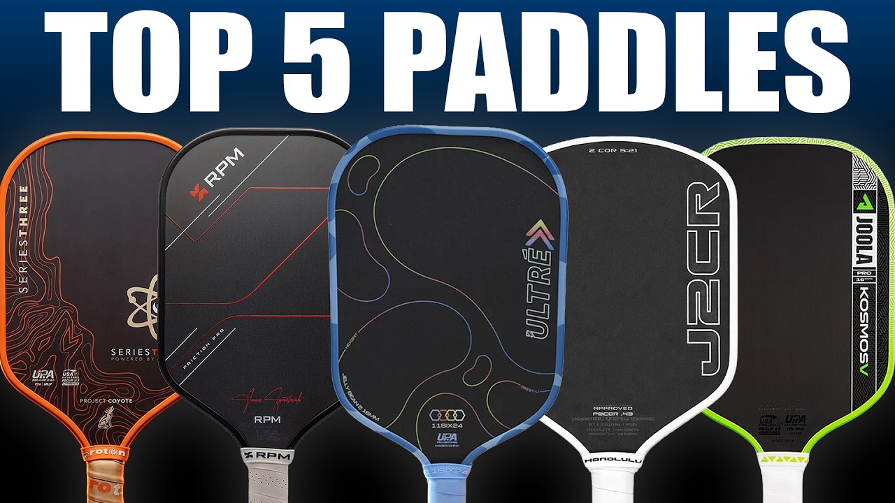 Top 5 Pickleball Paddles Right Now | August 2026