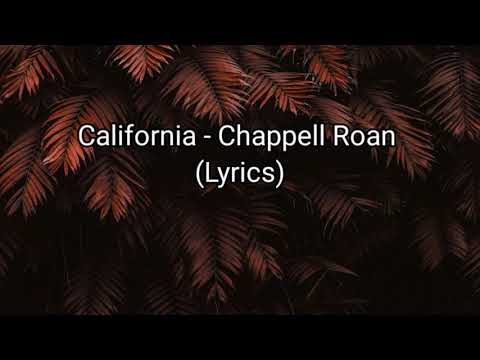 Chappell Roan - California (Lyrics)