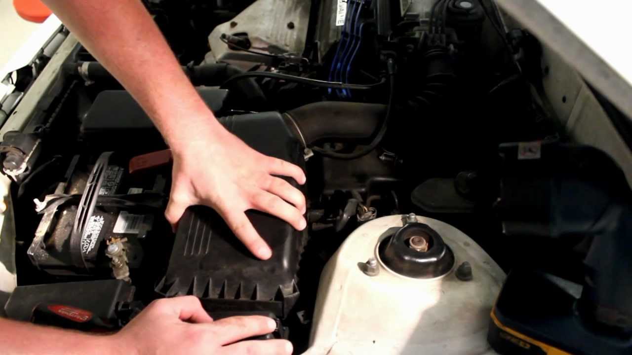 change oil filter 1997 toyota camry #6