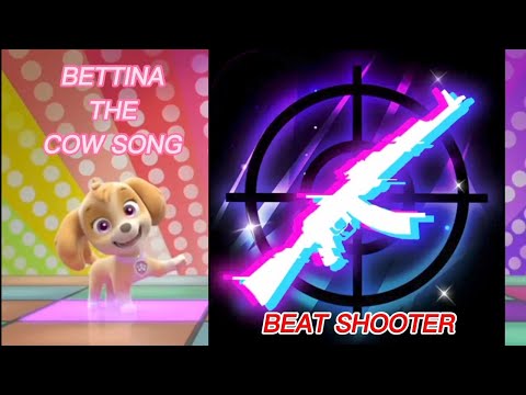 PAW Patrol: Skye's Music Party - Bettina The Cow Song (Beat Shooter) 🎮Gameplay🐮