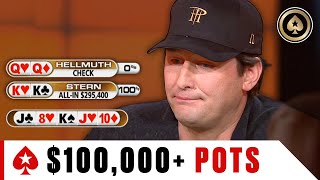 BIGGEST Pots: $436K?! ♠️ Best of The Big Game ♠️ PokerStars