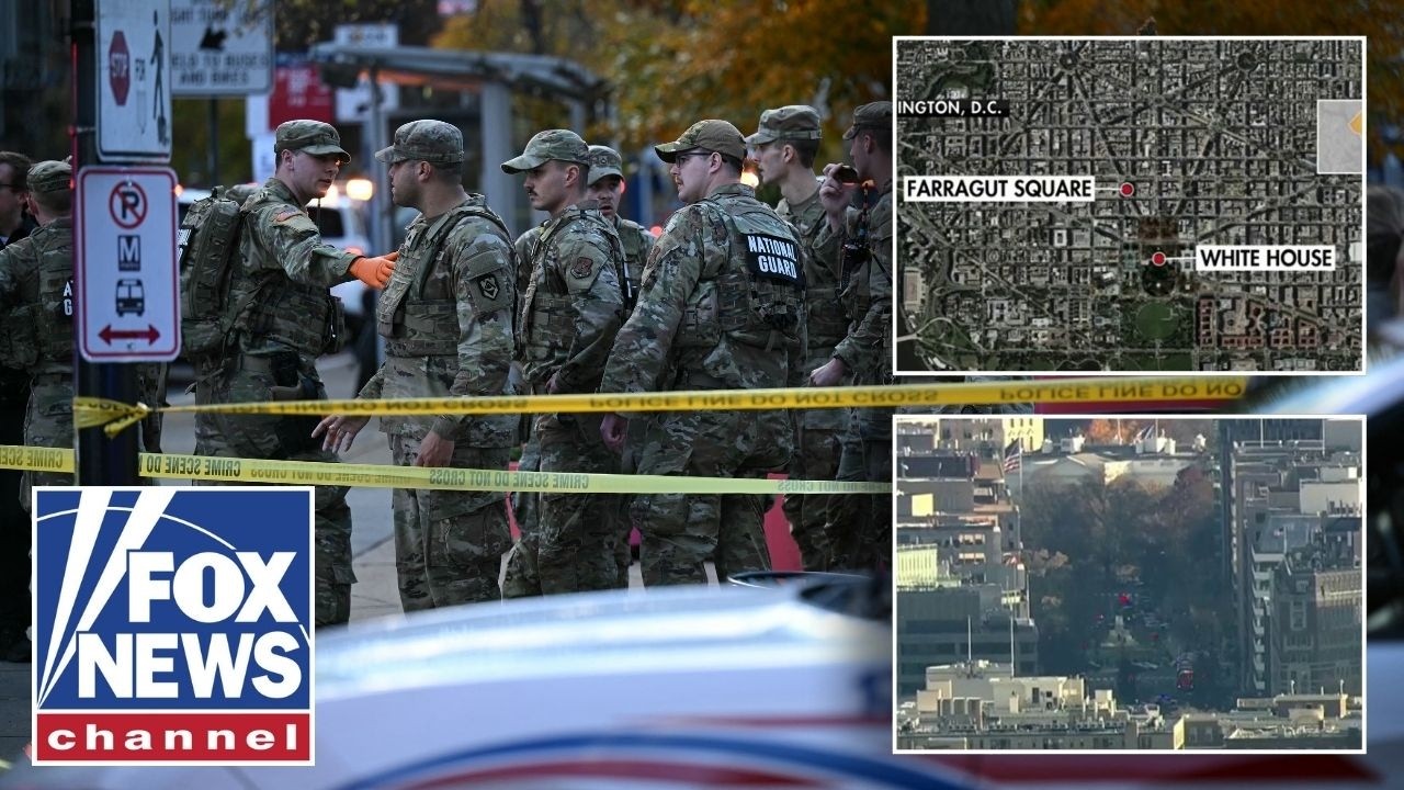 BREAKING: Two National Guard members reportedly shot near White House