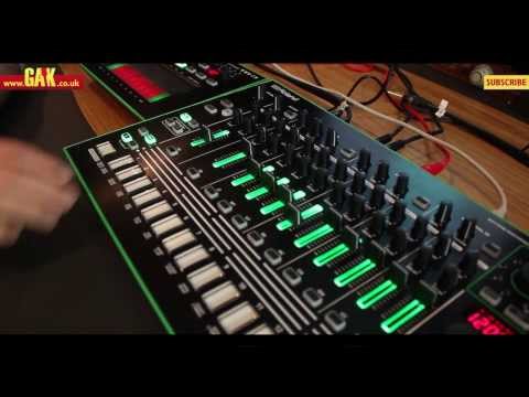 Roland - AIRA TR-8 and TB-3 - Unboxing and demo by James Wiltshire of Freemasons