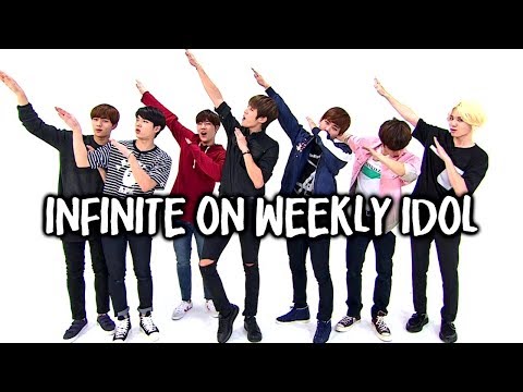 Infinite being a mess on Weekly Idol for 7 years