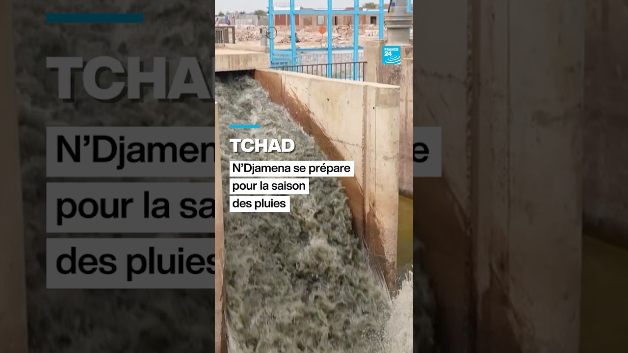 Tchad : N'Djamena, la capitale, se prépare pour la saison des pluies • FRANCE 24