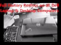 Dell Laptop Factory Restore reinstall Windows reset N5110 N4110 N5010 N4010 N3010 N5030 xc0000225)
