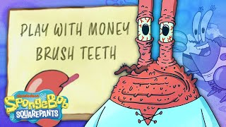 An Entire Day with MR. KRABS ☀️ Hour by Hour! | SpongeBob