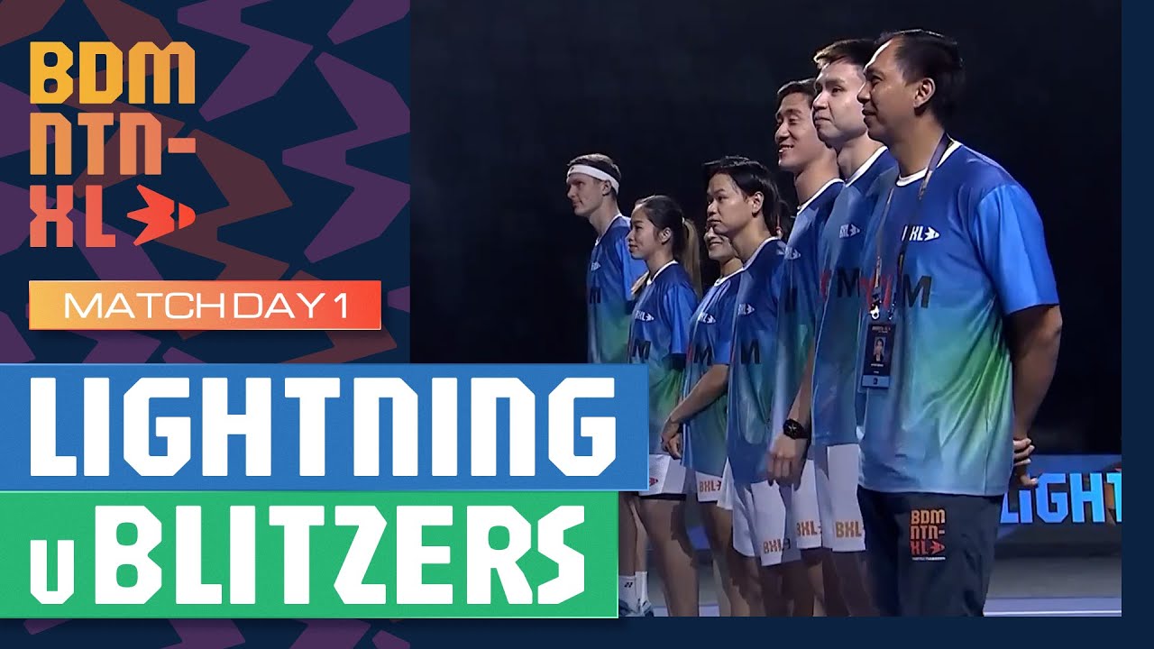 [BDMNTN-XL] Highlights - LIGHTNING vs BLITZERS | Bdmntn-XL 2024