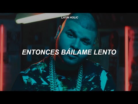 Farruko, Ky-Mani Marley - CHILLAX (Letra) || entonces bailame lento