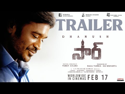 SIR Telugu Trailer Out: A Tale of Courage and Romance as Dhanush Battles the Odds