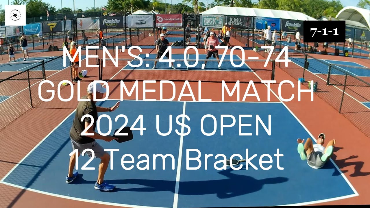 Gold Medal Pickleball Match; Men's 4.0: 50-54 - US OPEN 2024