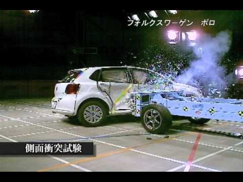 Video Crash Test Volkswagen Polo 5 portes depuis 2009