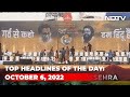 Top Headlines Of The Day: October 6, 2022