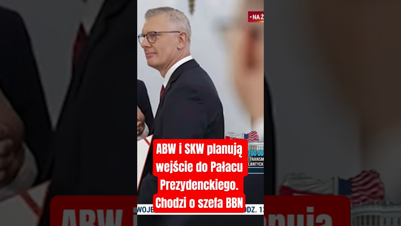 ABW i SKW planują wejście do Pałacu Prezydenckiego. Chodzi o szefa BBN