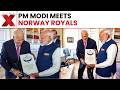 PM Modi Meets Norway Royal Family in Oslo, Key Diplomatic Engagement Visuals Out | NewsX
