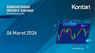 IHSG Terpuruk Hari Ini (6 Maret 2026)