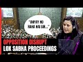Mahua Moitra Expelled | Anyay Ho Raha Hai Sir… Opposition Disrupt Lok Sabha Proceedings