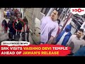 SRK visits Vaishno Devi temple ahead of Jawan's release; video goes viral