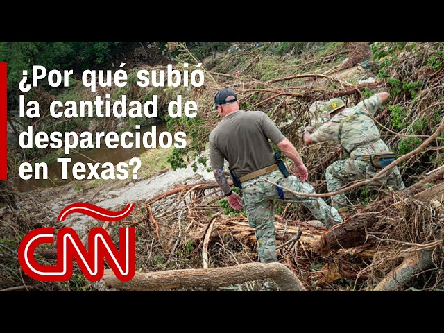 Inundaciones en Texas: aumentan los desaparecidos, impactante rescate a una mujer y más