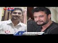 Kannada Actor Darshan And Pavitra Gowda Arrested In Renuka Swamy case |  V6 Teenmaar  - 01:48 min - News - Video