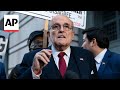 Rudy Giuliani, Mark Meadows among 18 indicted over 2020 election in Arizona