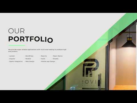 video Provis Technologies Private Limited | Getting things done with Professional Vision