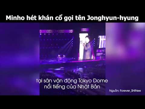 Fan bật khóc khi Minho SHINee hét gọi tên Jonghyun tại concert Nhật