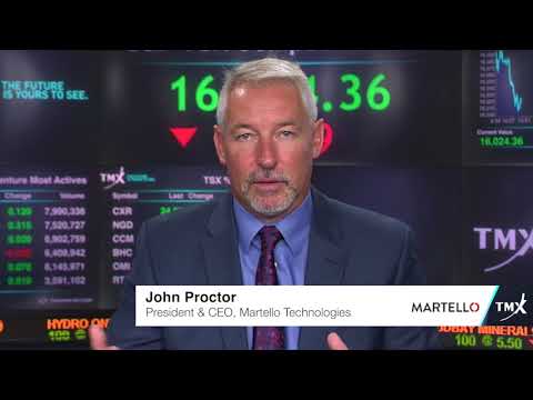 Video: View from the C-Suite: John Proctor, President and CEO, Martello Technologies Group Inc. tells his company's story. Video: View from the C-Suite: John Proctor, President and CEO, Martello Technologies Group Inc. tells his company's story.